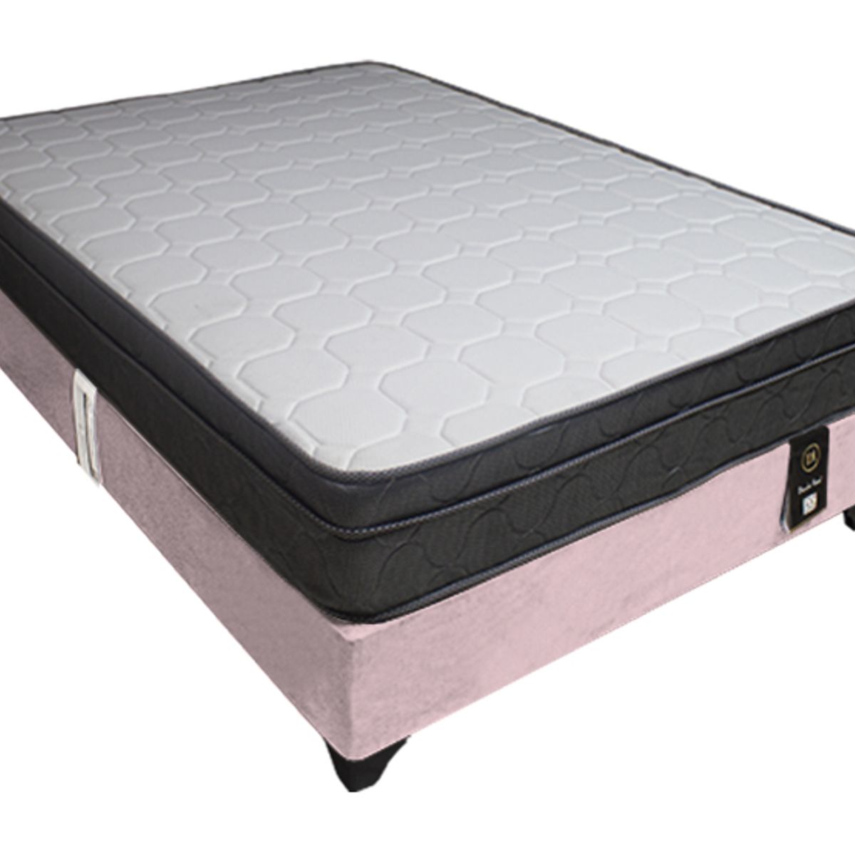 BARAKA HOME - Cama Turin 2 Plz + 2 almohadas - Rosado