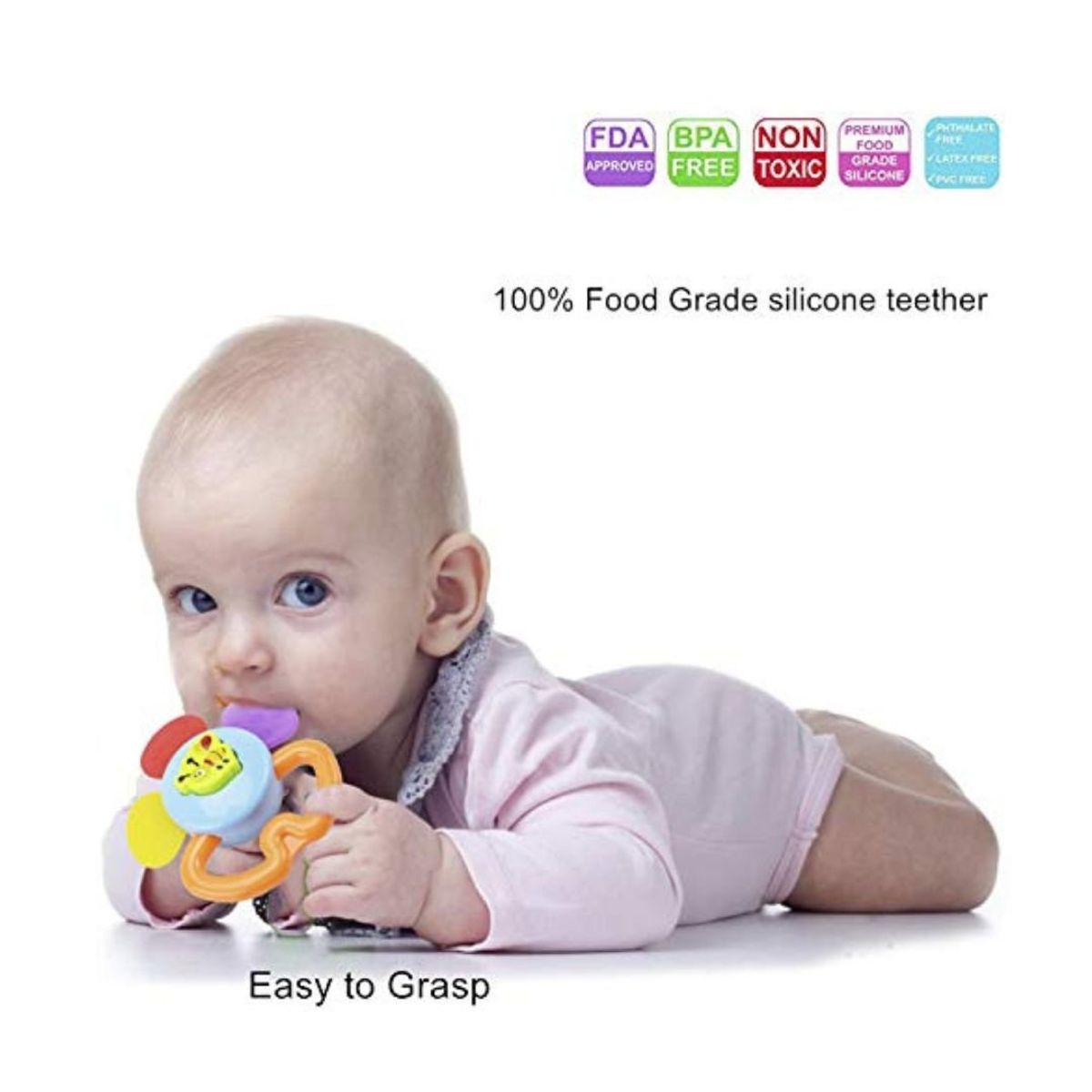 GENERICO - Set de Sonajas Y Mordedores Para Bebés 09 Pzs