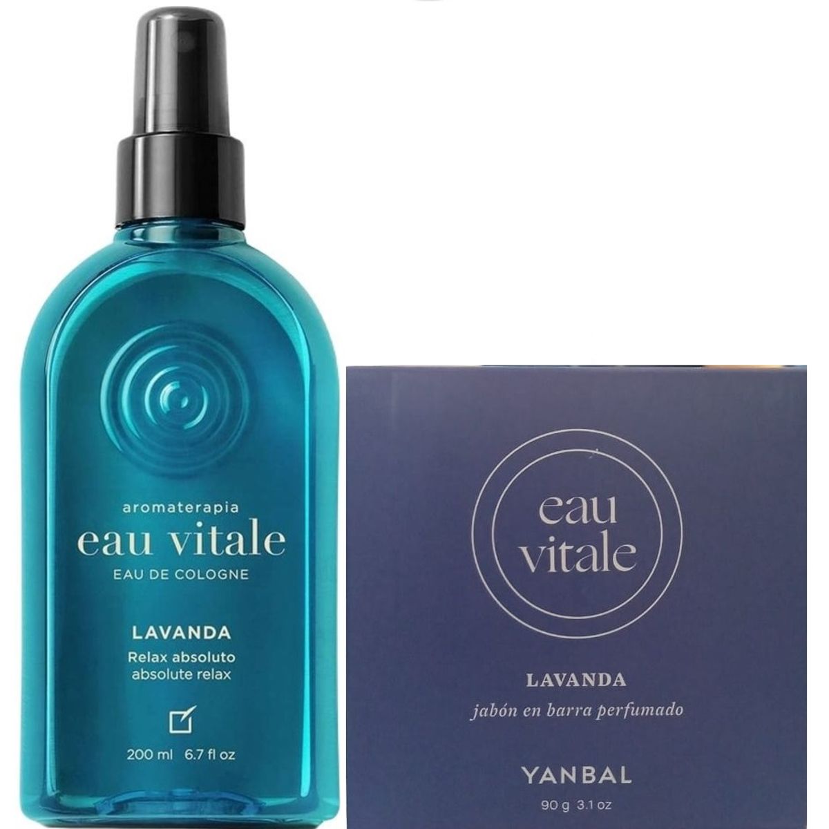 YANBAL - Pack x2 Eau Vitale Lavanda + jabón Yanbal