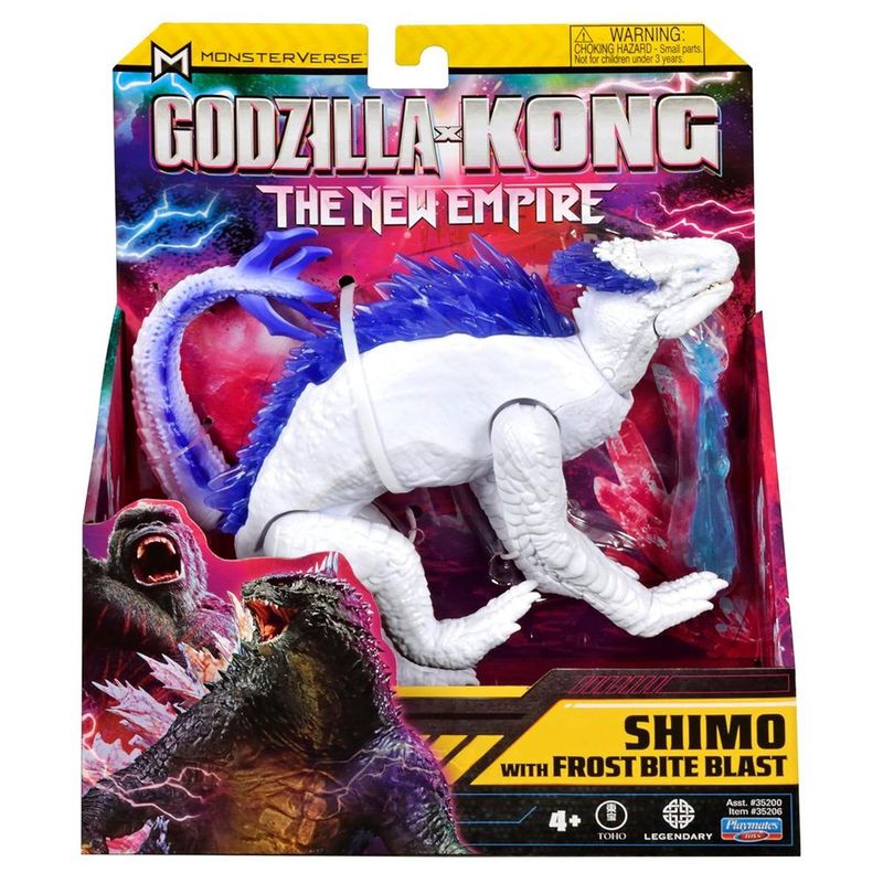 PLAYMATES TOYS - Godzilla x Kong - Shimo  con Frost Bite Blast 15 cm