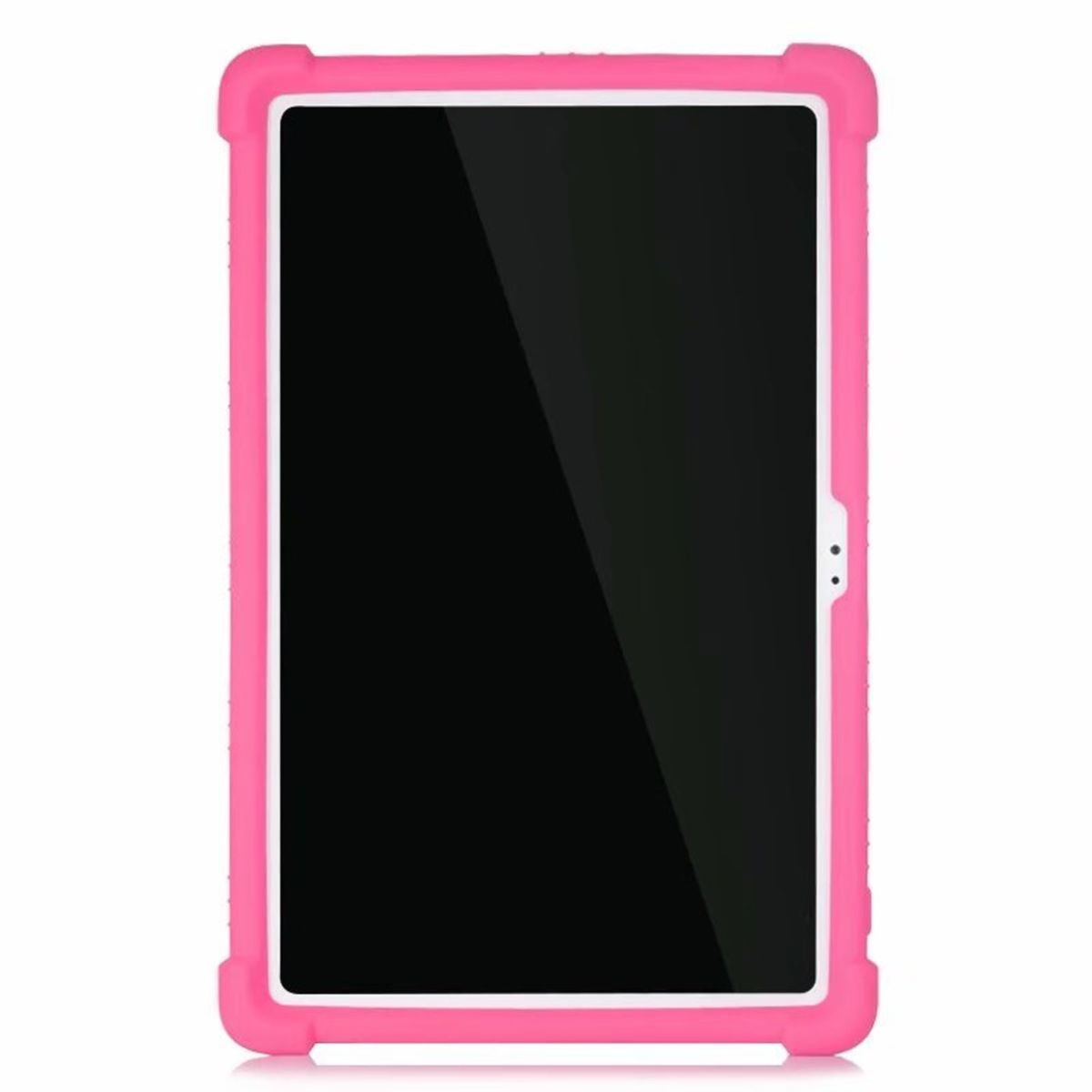 GENERICO - Funda para Lenovo Tab P11 2da Gen 115 Gomas + Parante Fucsia