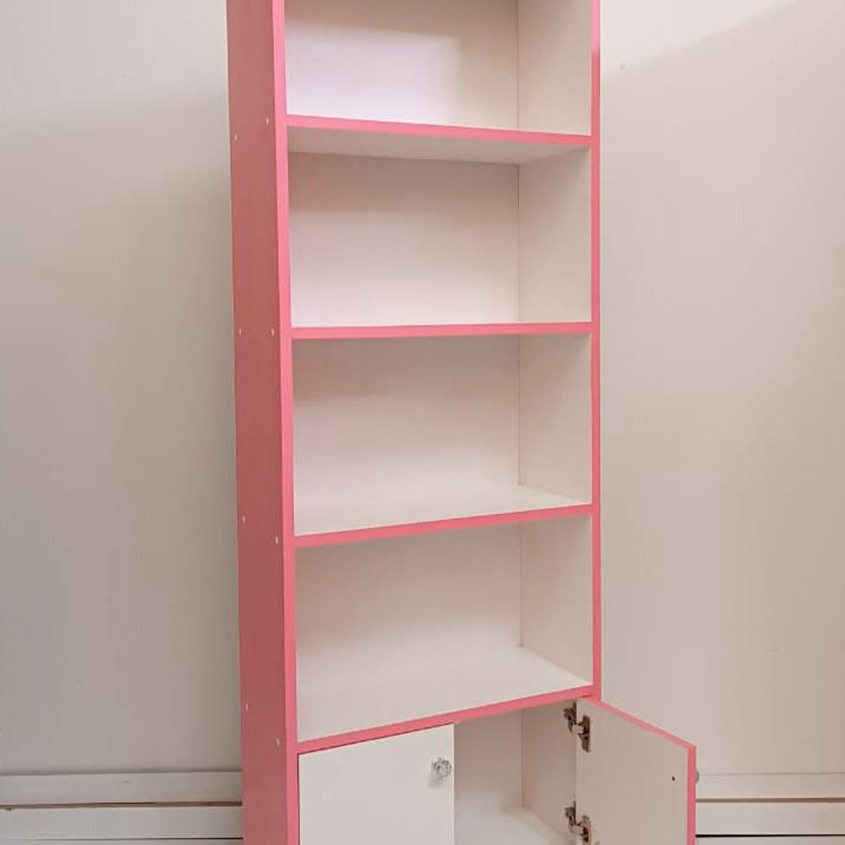 GENERICO - ESTANTE PARA NIÑA COLOR ROSADO