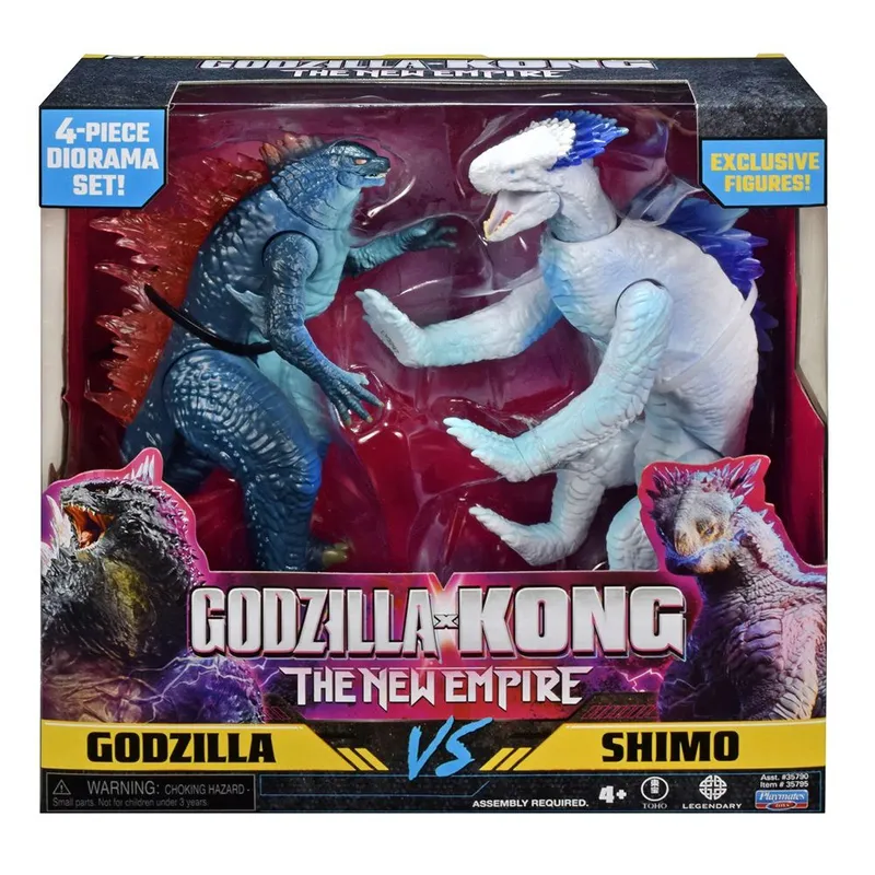 PLAYMATES TOYS - Godzilla x Kong Movie - Diorama Godzilla vs Shimo