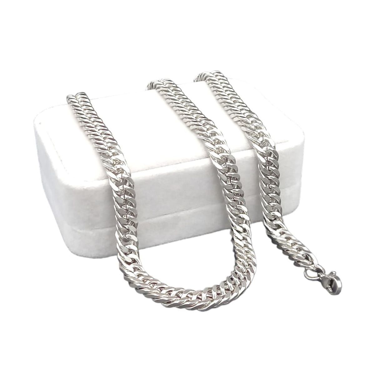 GENERICO - Cadena Modelo Malla en Acero Natural