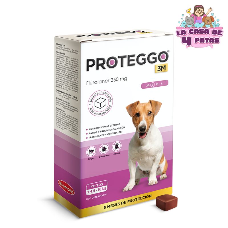 PROTEGGO - PROTEGGO 3M 4.5 A 10 250 MG ANTIPULGAS