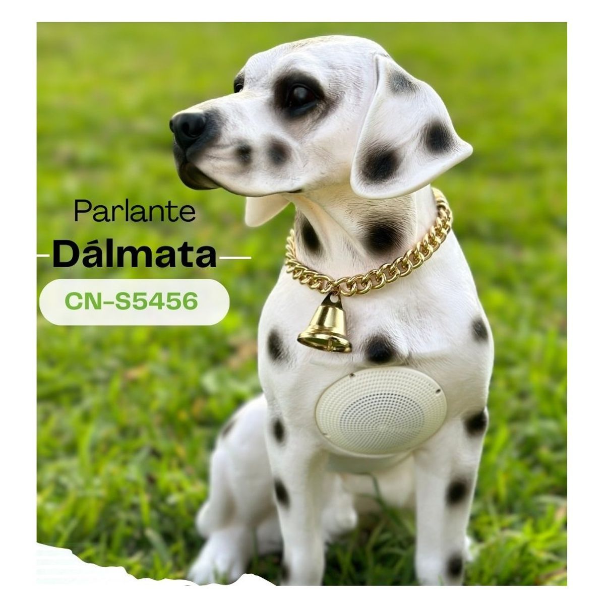 GENERICO - Parlante Bluetooth soporta microfono - Altavoz Diseño DALMATA