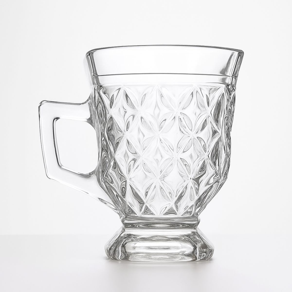 INSPIRA MARKET - Set x2 Taza Vidrio Labrado