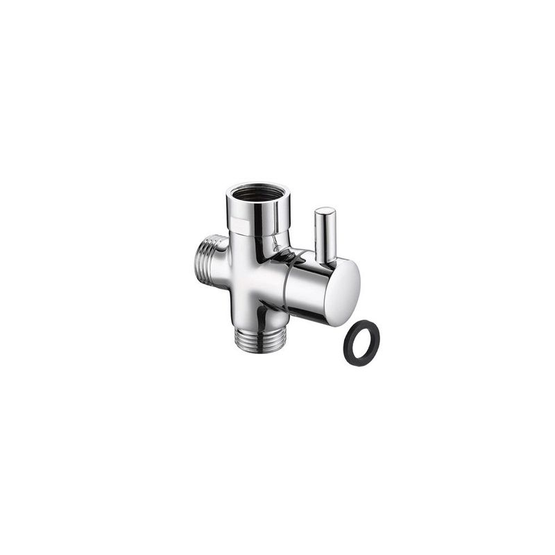 GENERICO - VALVULA DESVIADORA PARA DUCHA TELÉFONO CROMADA GT-936810211
