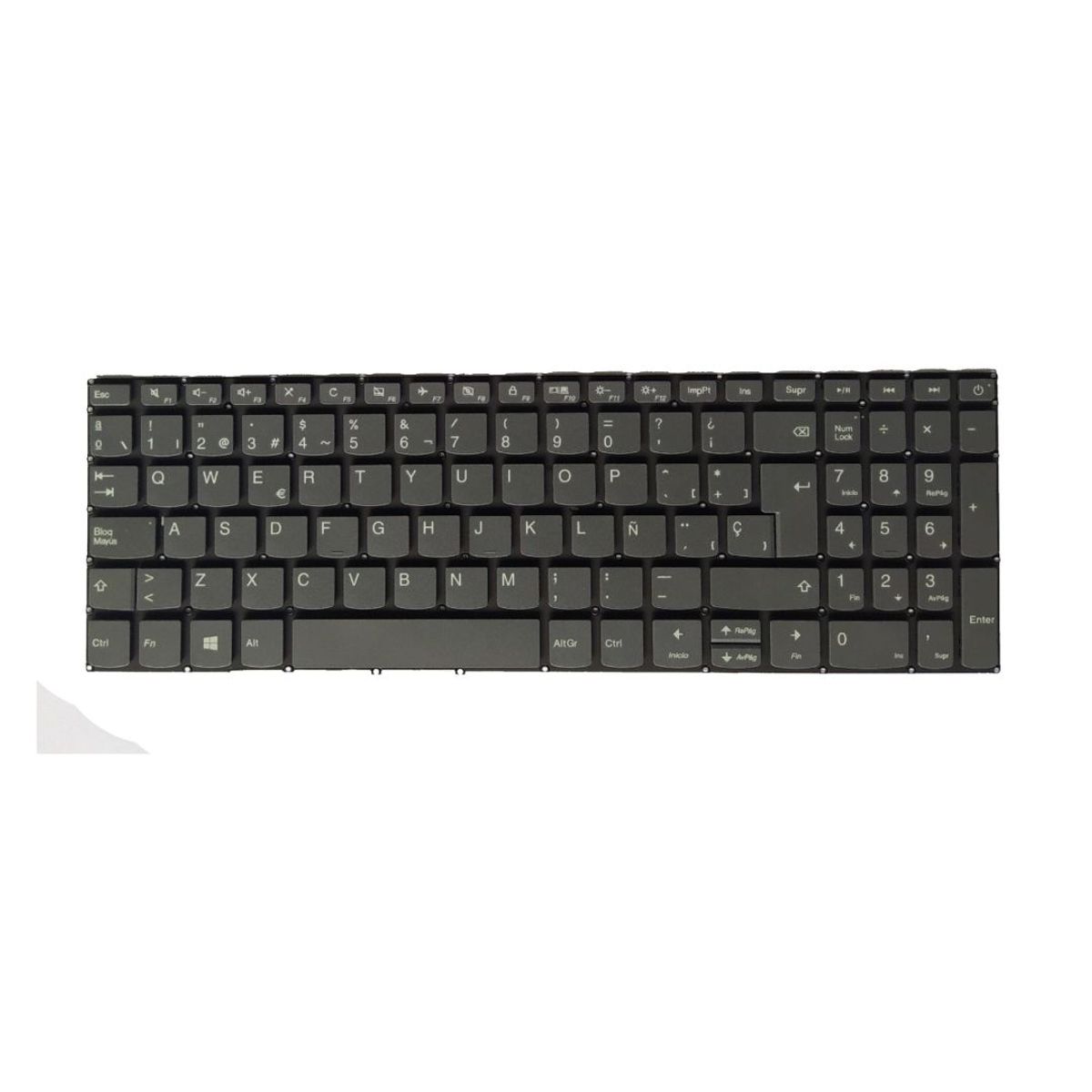 GENERICO - Teclado para Laptop Lenovo IDEAPAD S340-15IML S340-15 S340-15API