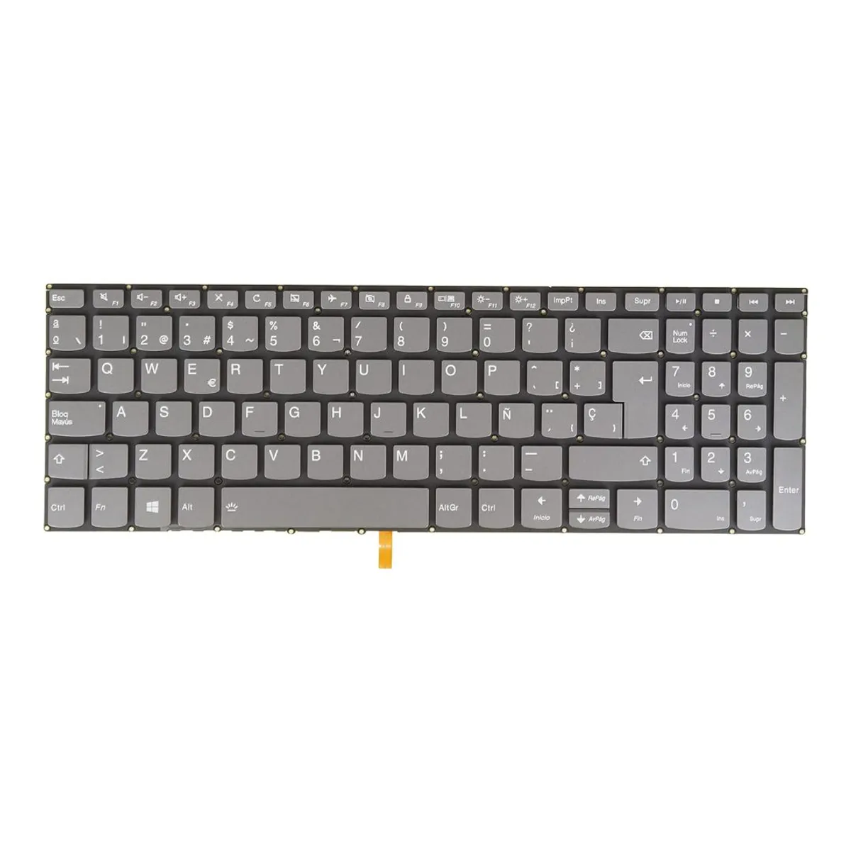 GENERICO - Teclado para Laptop Lenovo S340-15IWL 330S-15ISK Retroiluminado