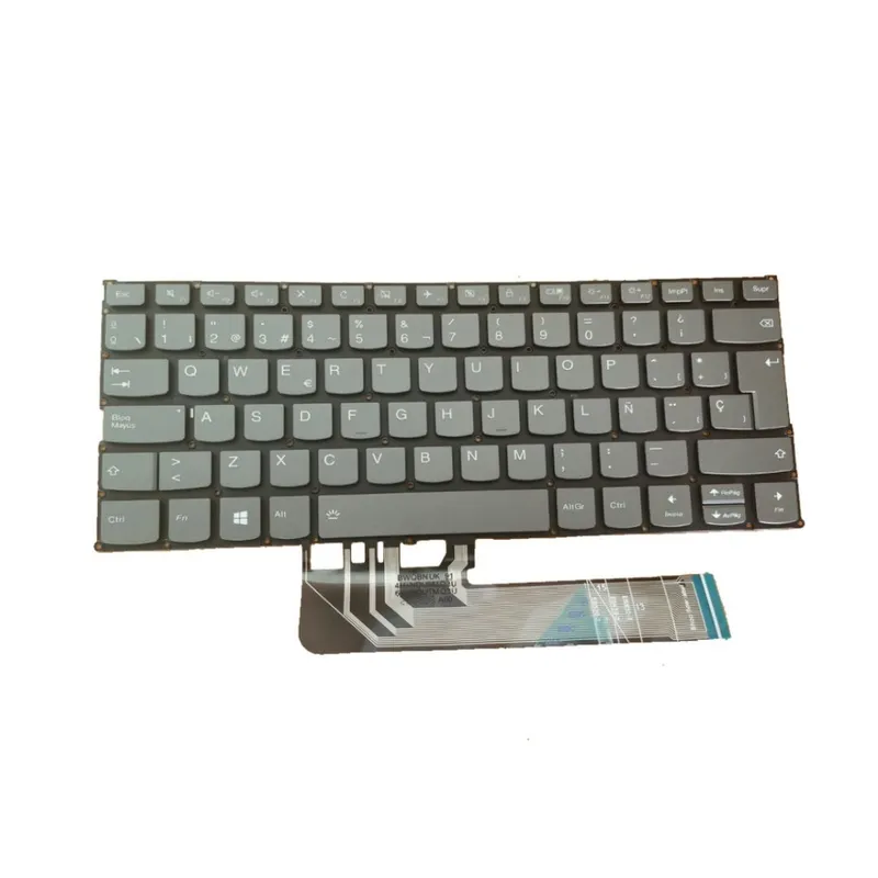 GENERICO - Teclado para Laptop Lenovo Idepad C340-14API C340-14IML Iluminado