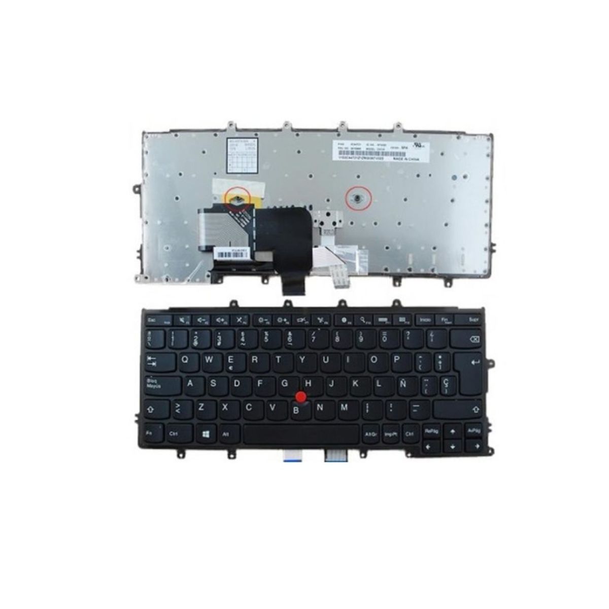 GENERICO - Teclado para Laptop Lenovo THINKPAD  X240, x250, x260, X230s