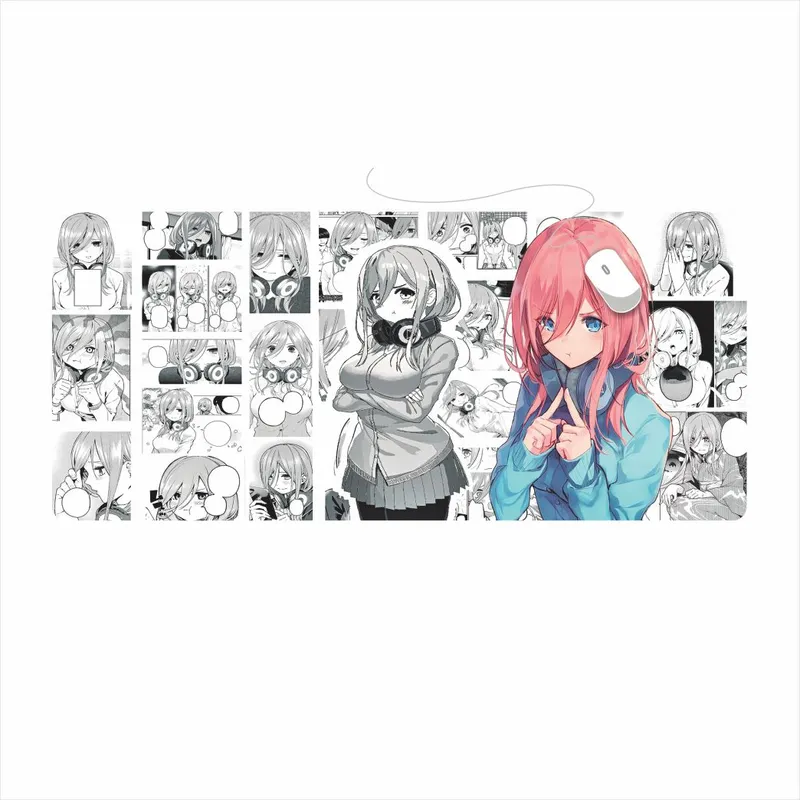 GENERICO - Mouse Pad Gamer XXL Waterproof MIKU NAKANO