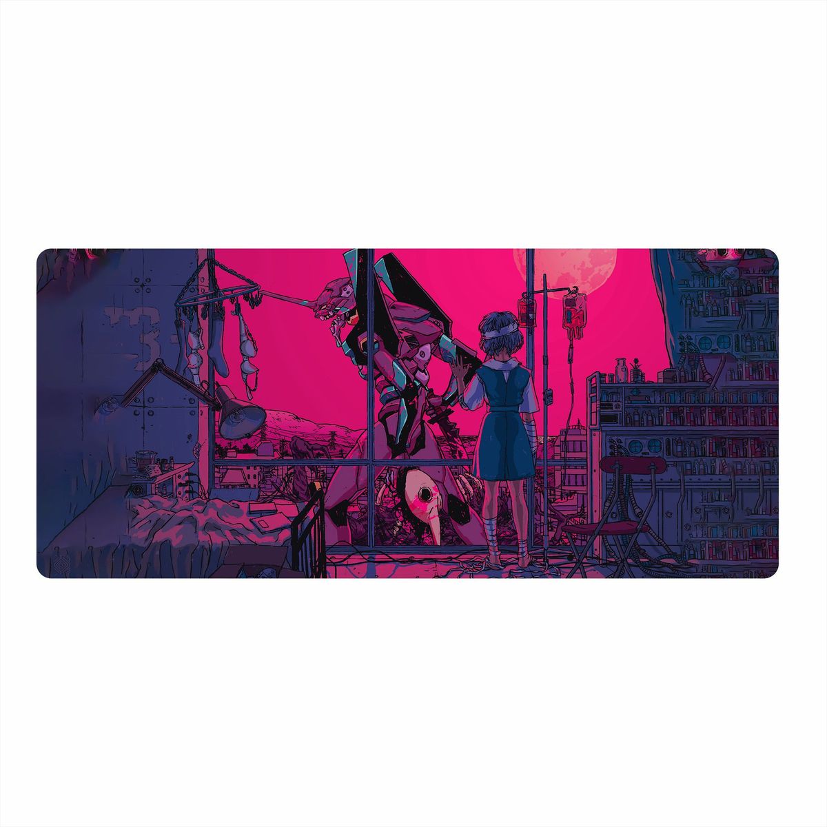 GENERICO - Mouse Pad Gamer XXL Waterproof EVANGELION