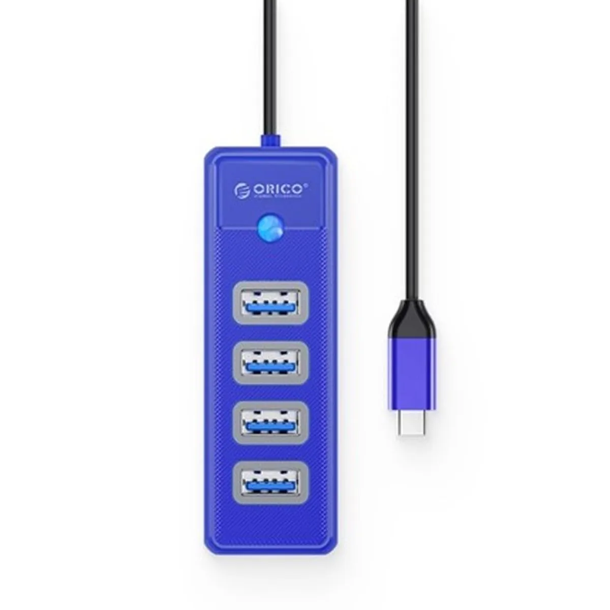 ORICO - Hub USB-C OTG 4 Puertos USB 3.0 Portable PC Android