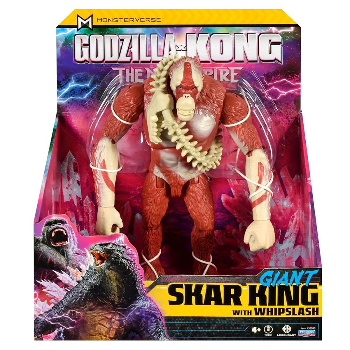PLAYMATES TOYS - Godzilla x Kong - Giant Skar King Whipslash 27 cm