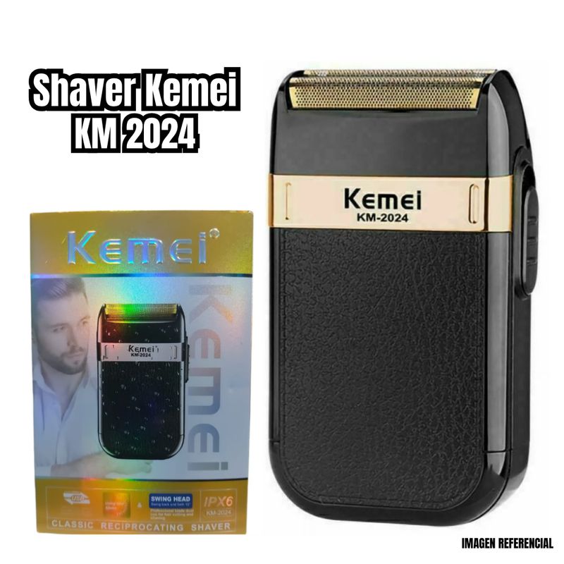 KEMEI - Afeitadora Shaver Kemei Recargable KM-2024
