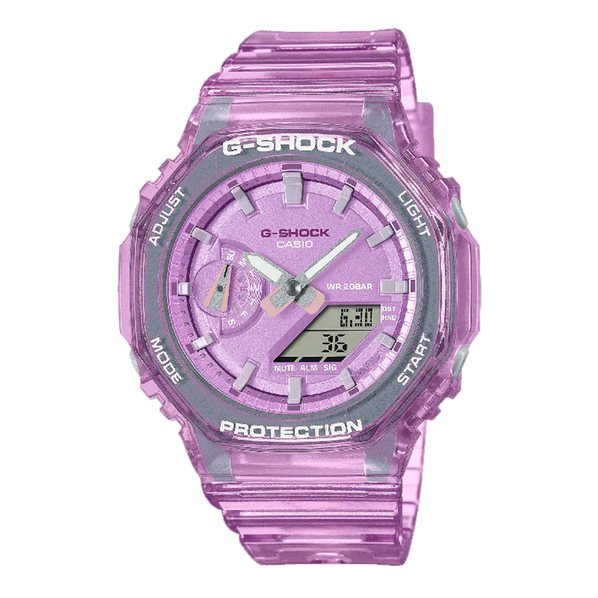 G-SHOCK - Reloj G-Shock Resina rosado GMA-S2100SK-A