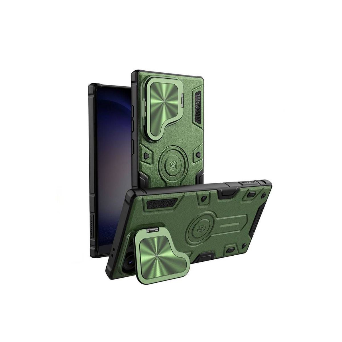 NILLKIN - Case Nillkin Armor Samsung Galaxy S24 Ultra -Verde