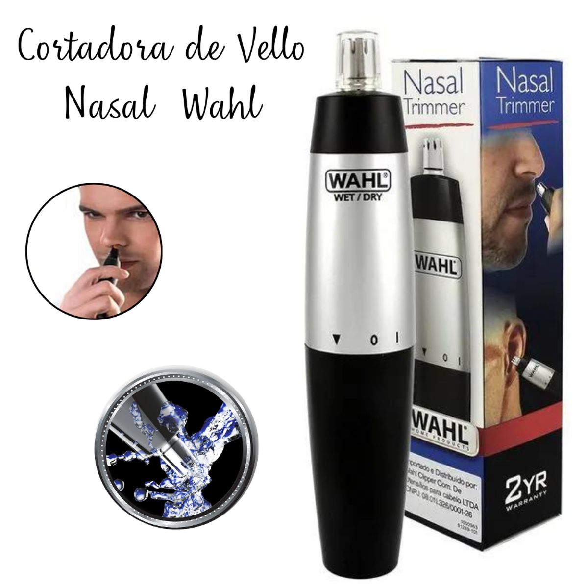 WAHL - Cortadora de Vello Nasal Wahl 05642-108123