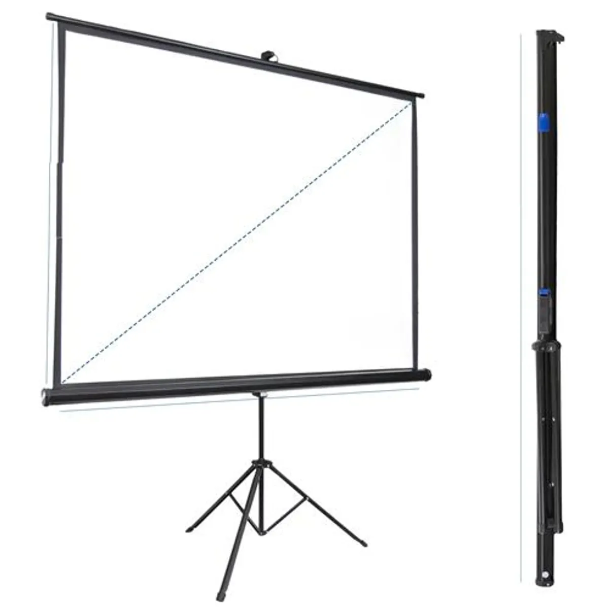 GENERICO - MONTECH - Ecran con Tripode 100 Pulg (4:3) 2.03x1.52m / Vinil