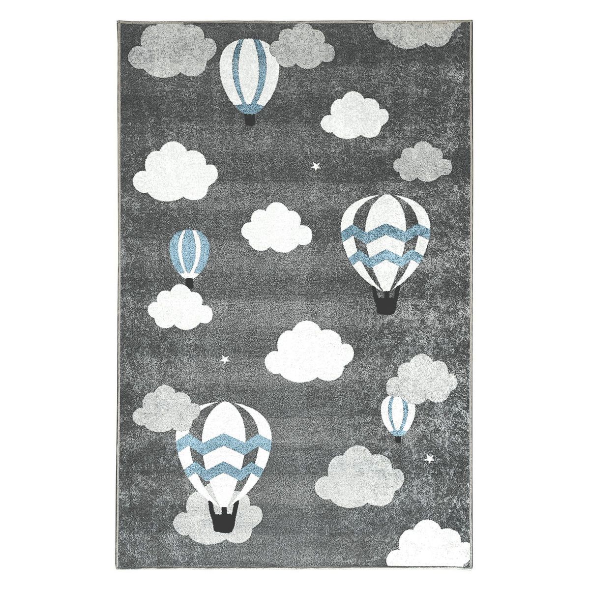 GENERICO - Alfombra Niños Globos Aerostáticos 120 x 180cm