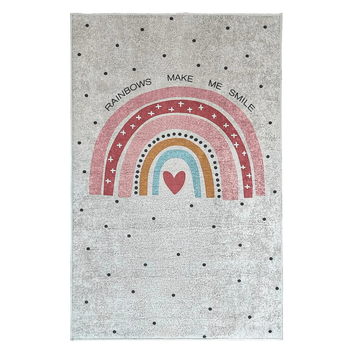 GENERICO - Alfombra Niños Arcoiris 120 x 180cm