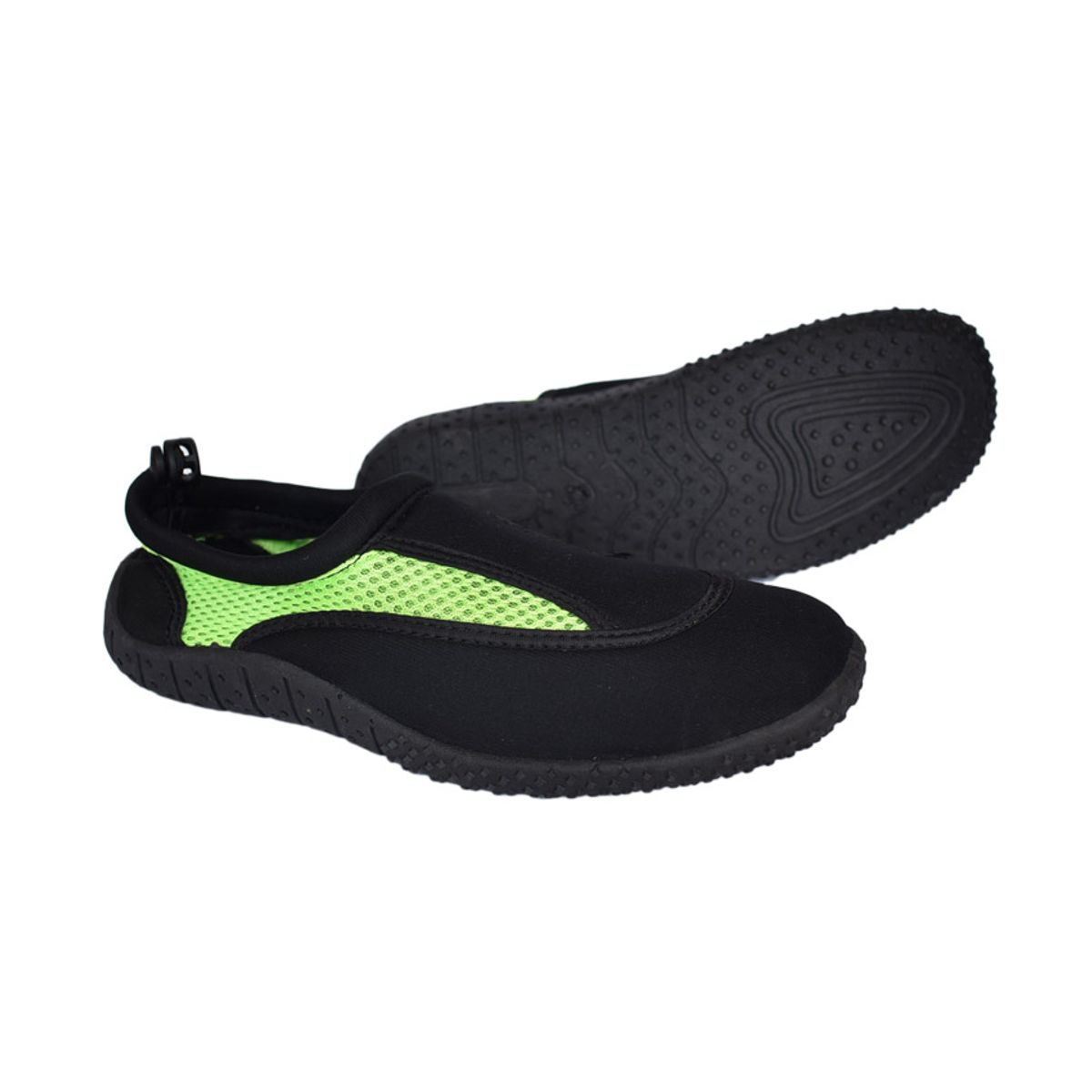 GENERICO - AQUASHOES - ZAPATILLAS DE AGUA AB NEGRO VERDE TALLAS 24 A 38