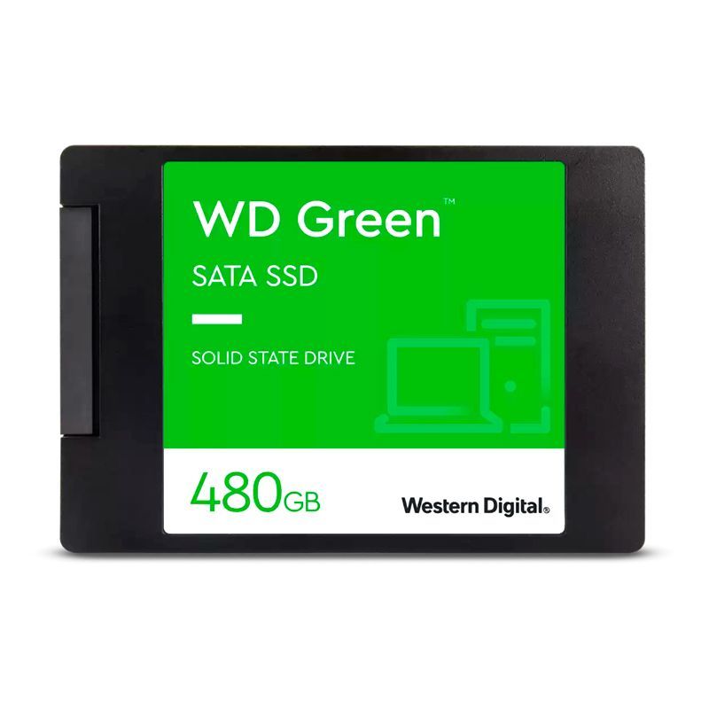 WESTER DIGITAL - DISCO DURO SOLIDO 480 GB SATA WESTERN DIGITAL GREEN