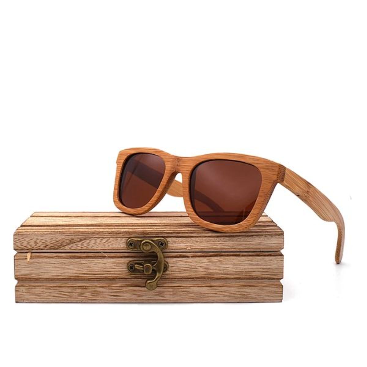 GENERICO - LENTES DE SOL  ARCO DE MADERA