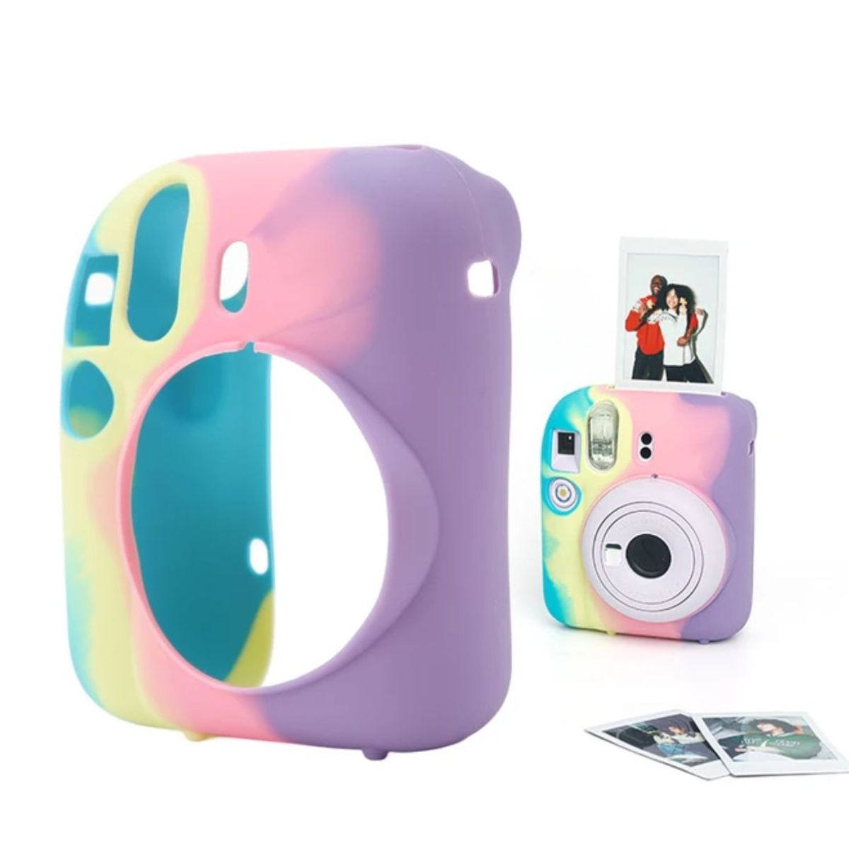 GENERICO - PROTECTOR DE SILICONA PARA CÁMARA INSTAX MINI 12