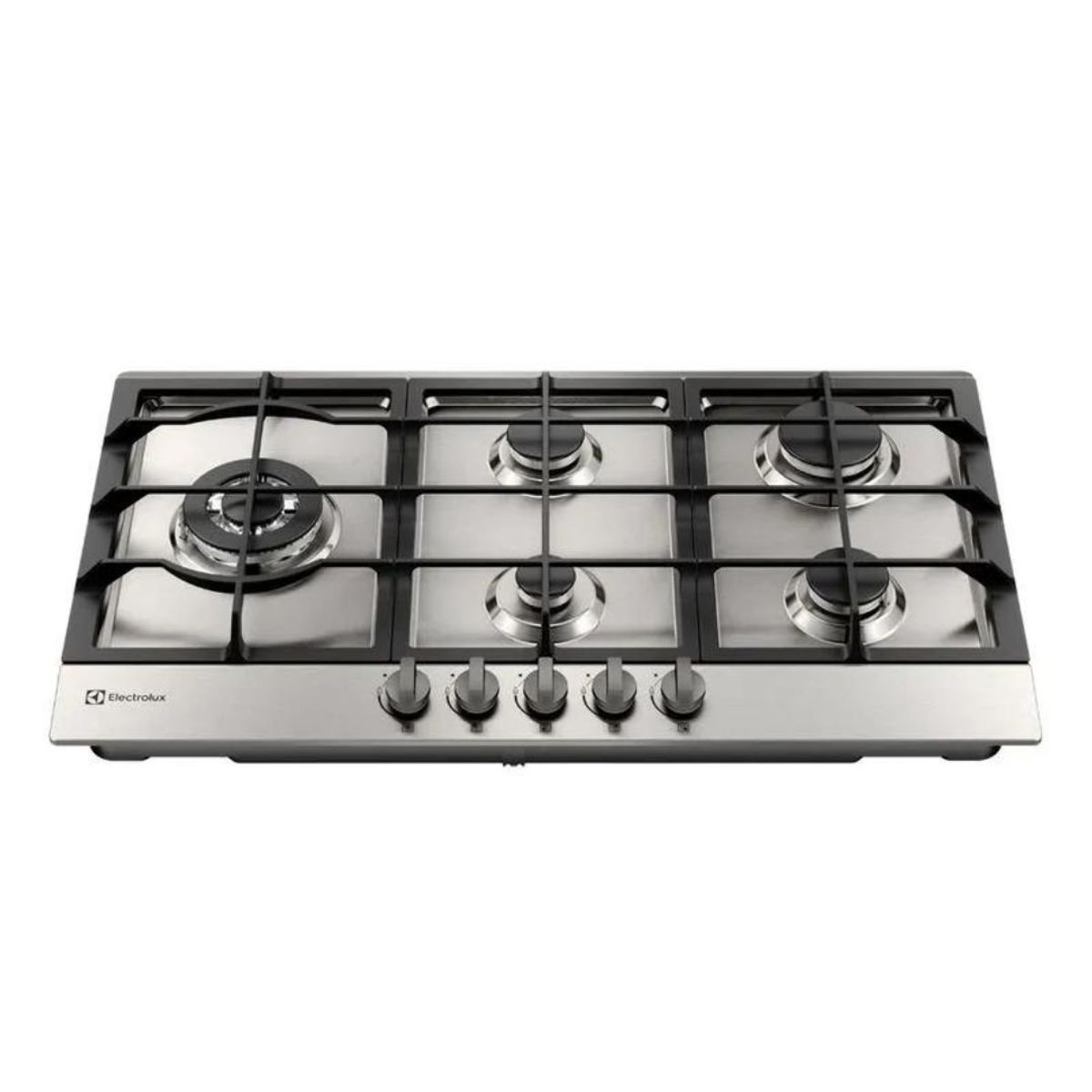 ELECTROLUX - Cocina Electrolux 5 quemadores Experience Semiprofessional Inox de Gas KE9DX