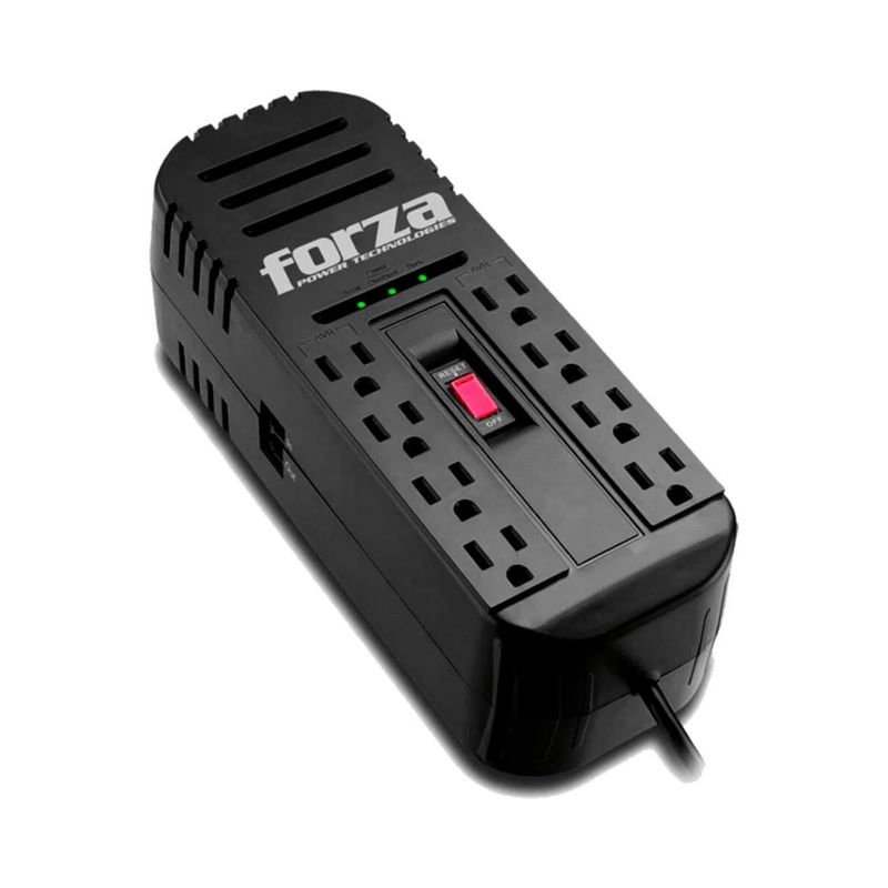 FORZA - Forza Estabilizador  2200VA FVR-2202 1100W 8 Tomas 220V