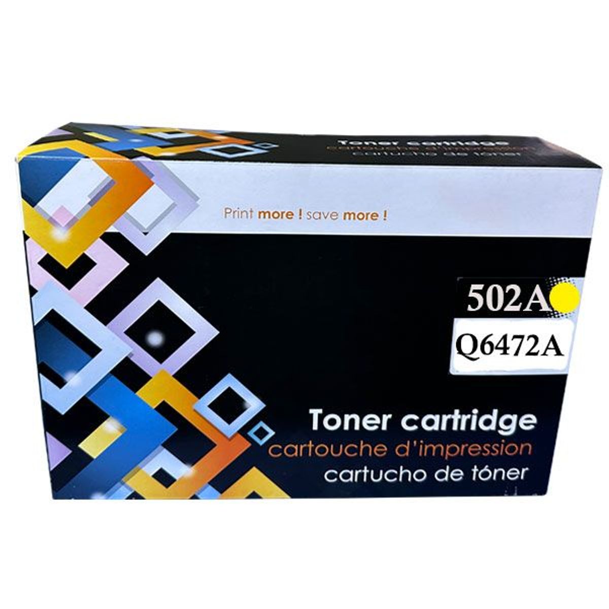 HP - TÓNER COMPATIBLE HP Q6472A 502A - AMARILLO