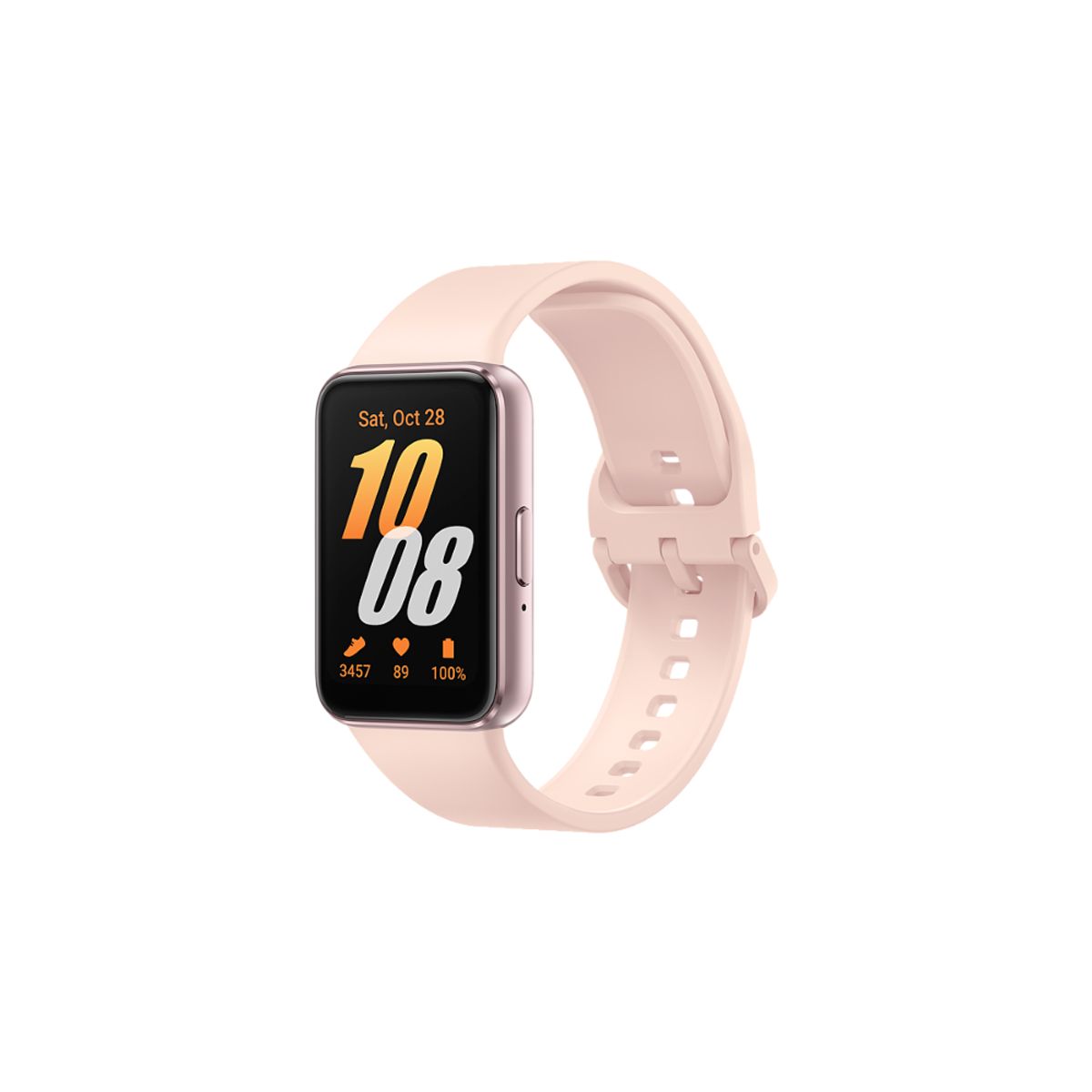 SAMSUNG - Smartwatch Samsung Galaxy Fit3 Pink Gold REACONDICIONADO