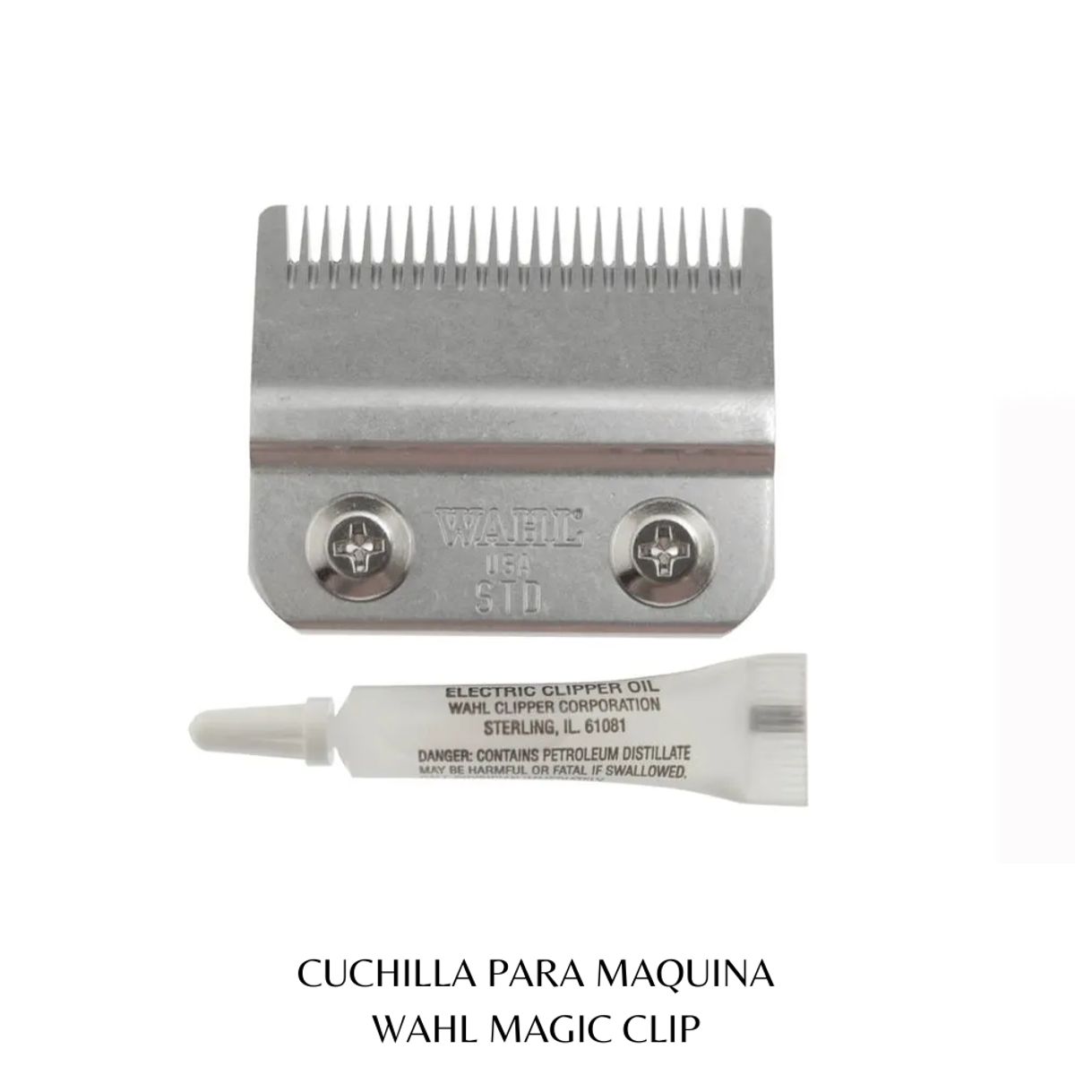 GENERICO - Cuchilla de Repuesto Wahl 0.8 mm-2.5 mm Magic Clip