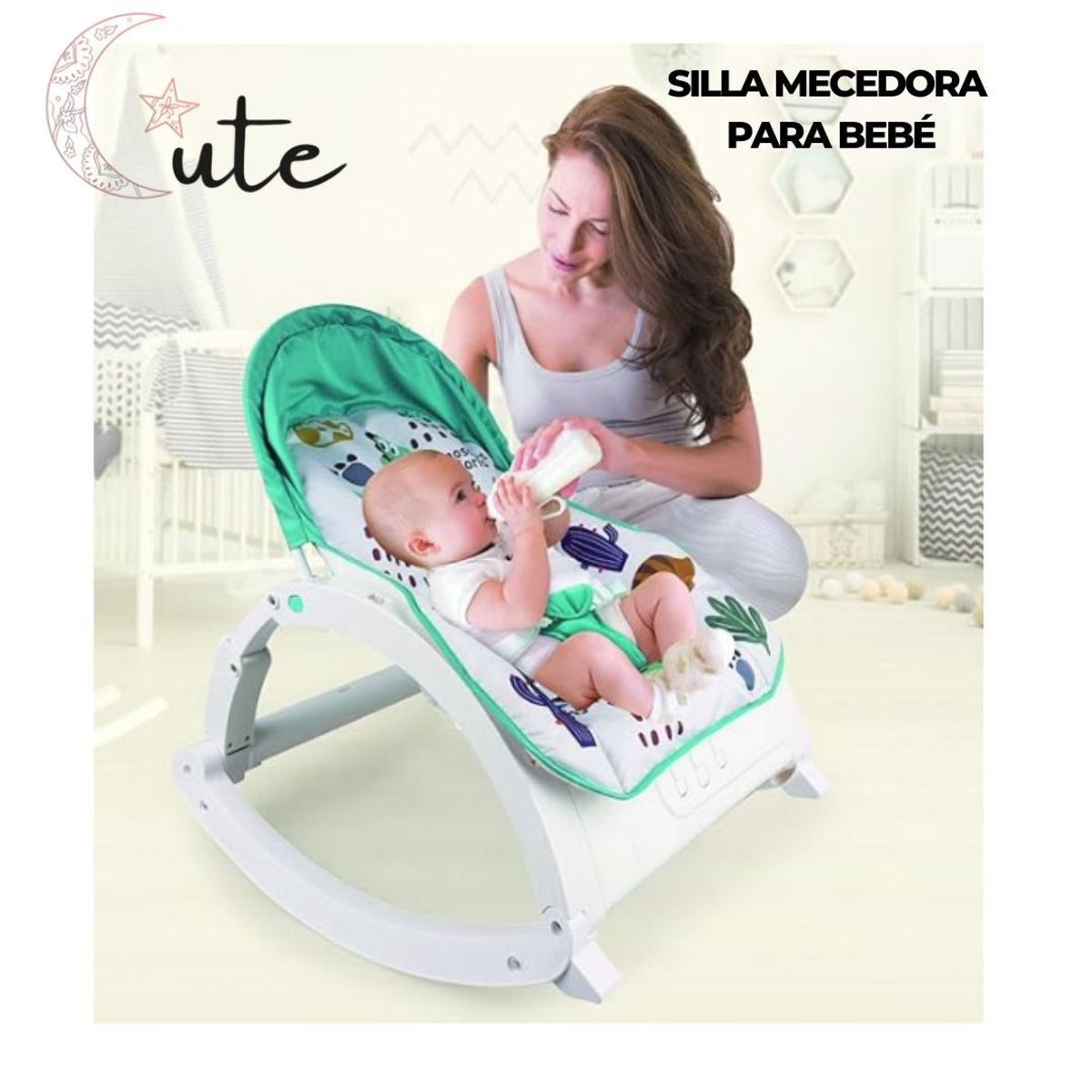 GENERICO - SILLA MECEDORA DE BEBÉ