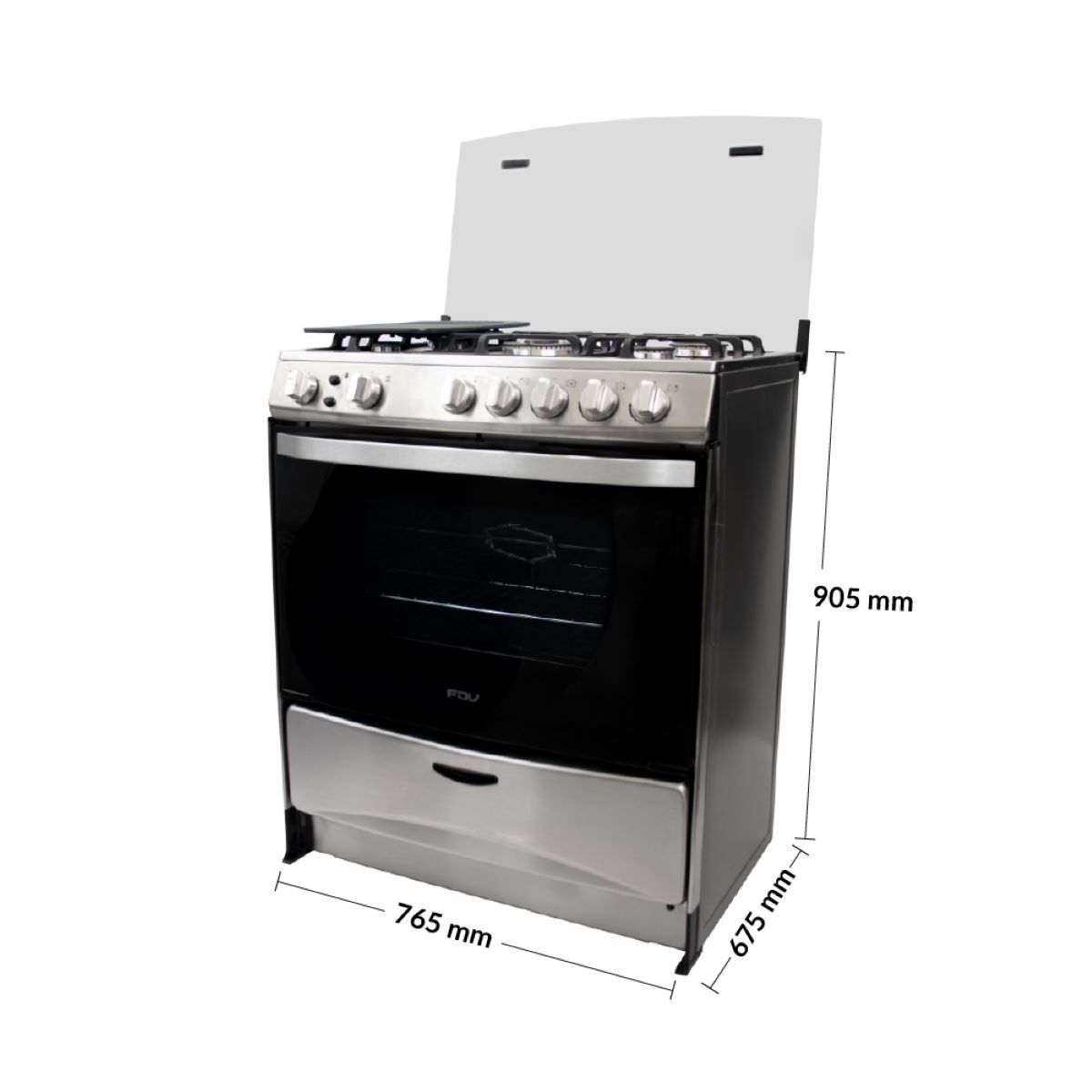 FDV - Cocina a pie Expert 76 cm GLP (Balón de Gas) FDV