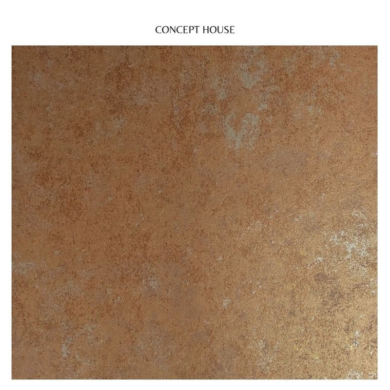 GENERICO - PAPEL TAPIZ DECORATIVO METALICO TONO COBRE FORMATO 0.53 X 10.00 M PARA PARED COD B 20