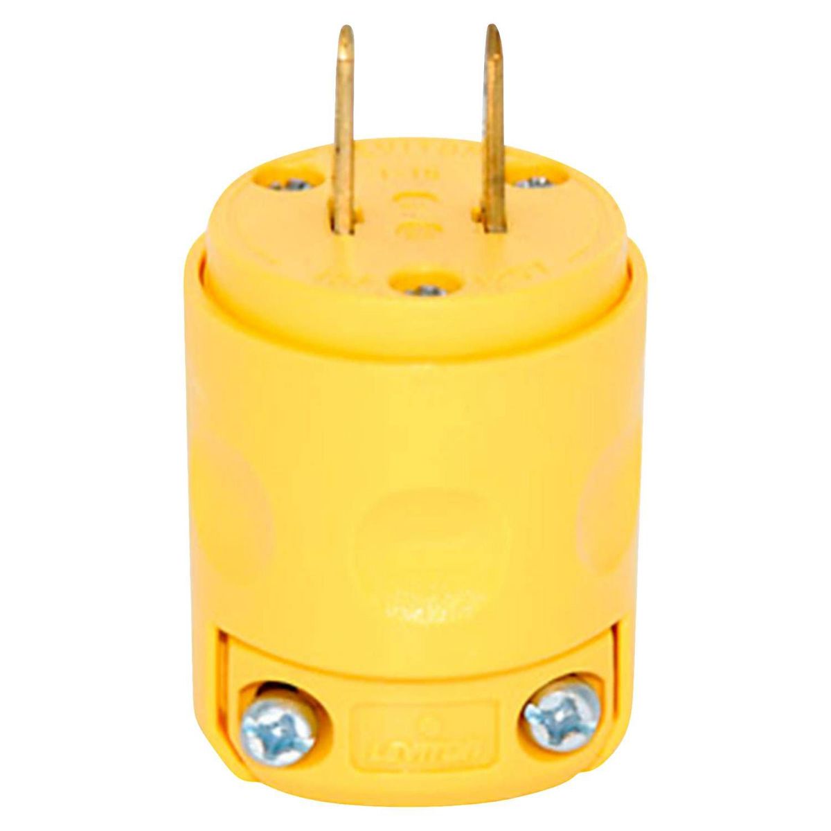 GENERICO - ENCHUFE AMARILLO 2POLOS  15A  LEVITON