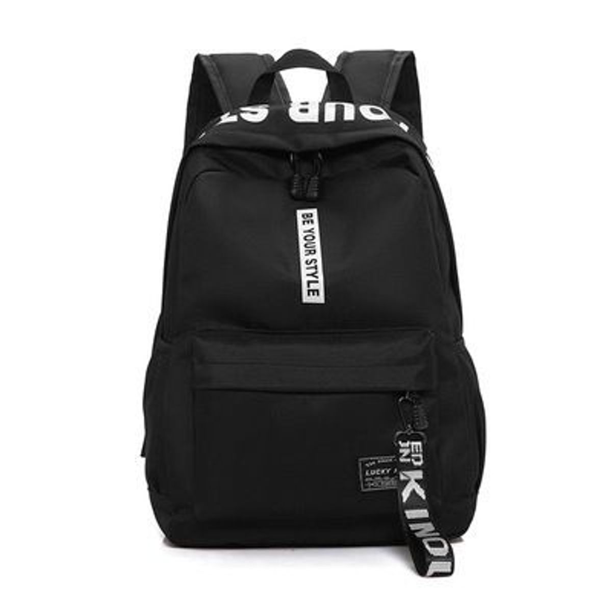 GENERICO - Mochila básica escolar bolso económico de lona resistente