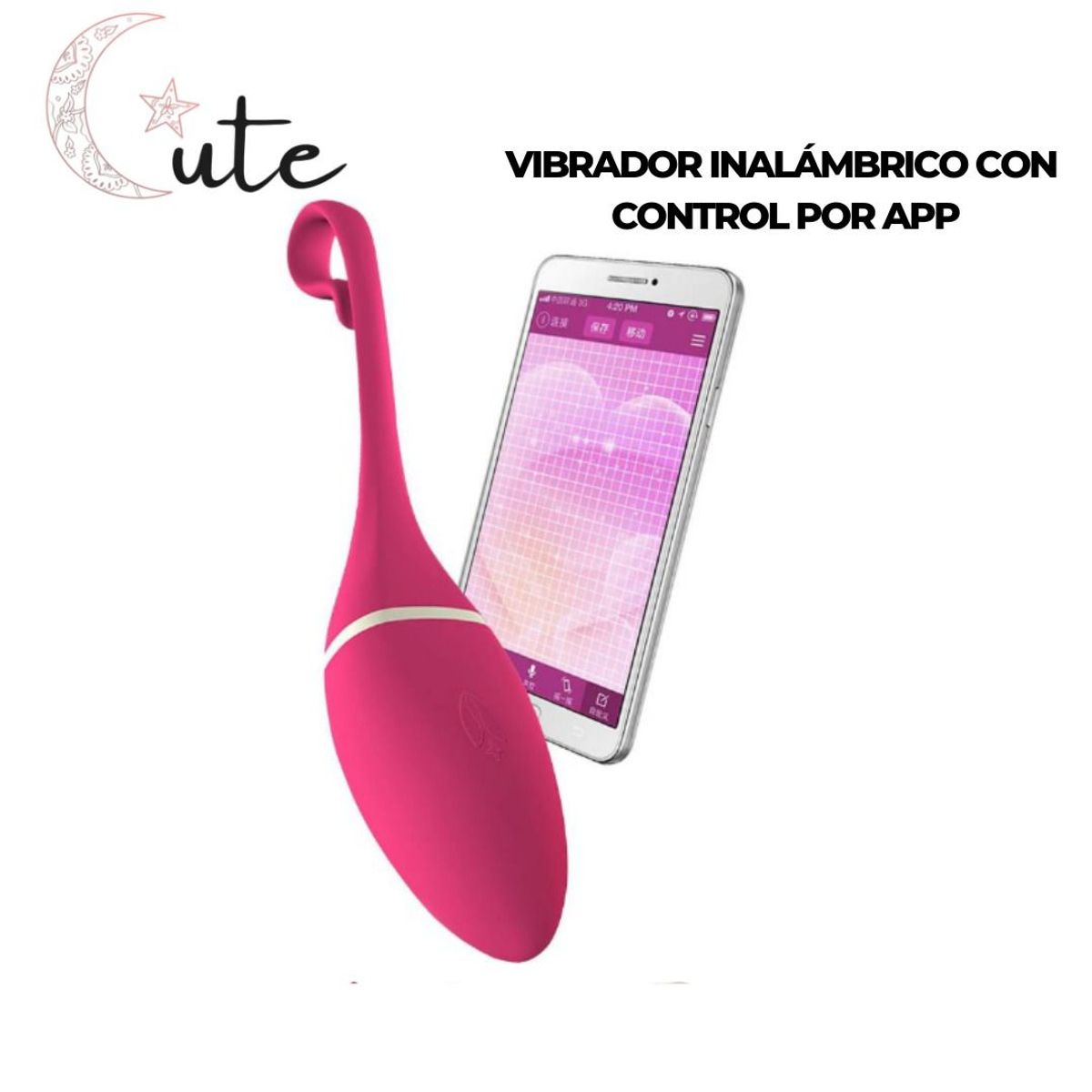 GENERICO - VIBRADOR INALÁMBRICO CON CONTROL POR APP