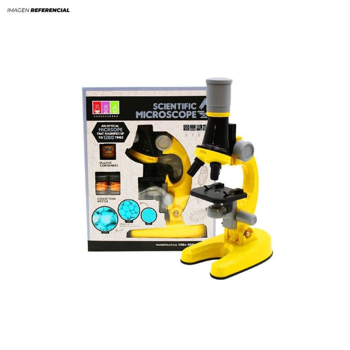 GENERICO - Juguete Didáctico Microscopio Científico Colorido Para Niños