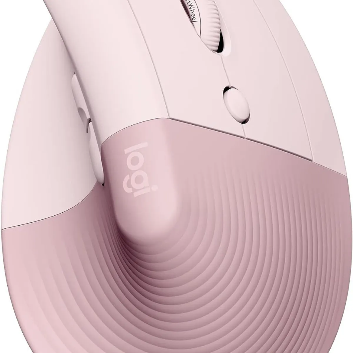 LOGITECH - Mouse Logitech Lift Vertical Wireless Bluetooth Rosado