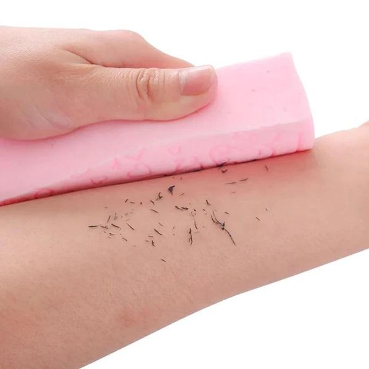 GENERICO - Esponja de baño exfoliante rosado