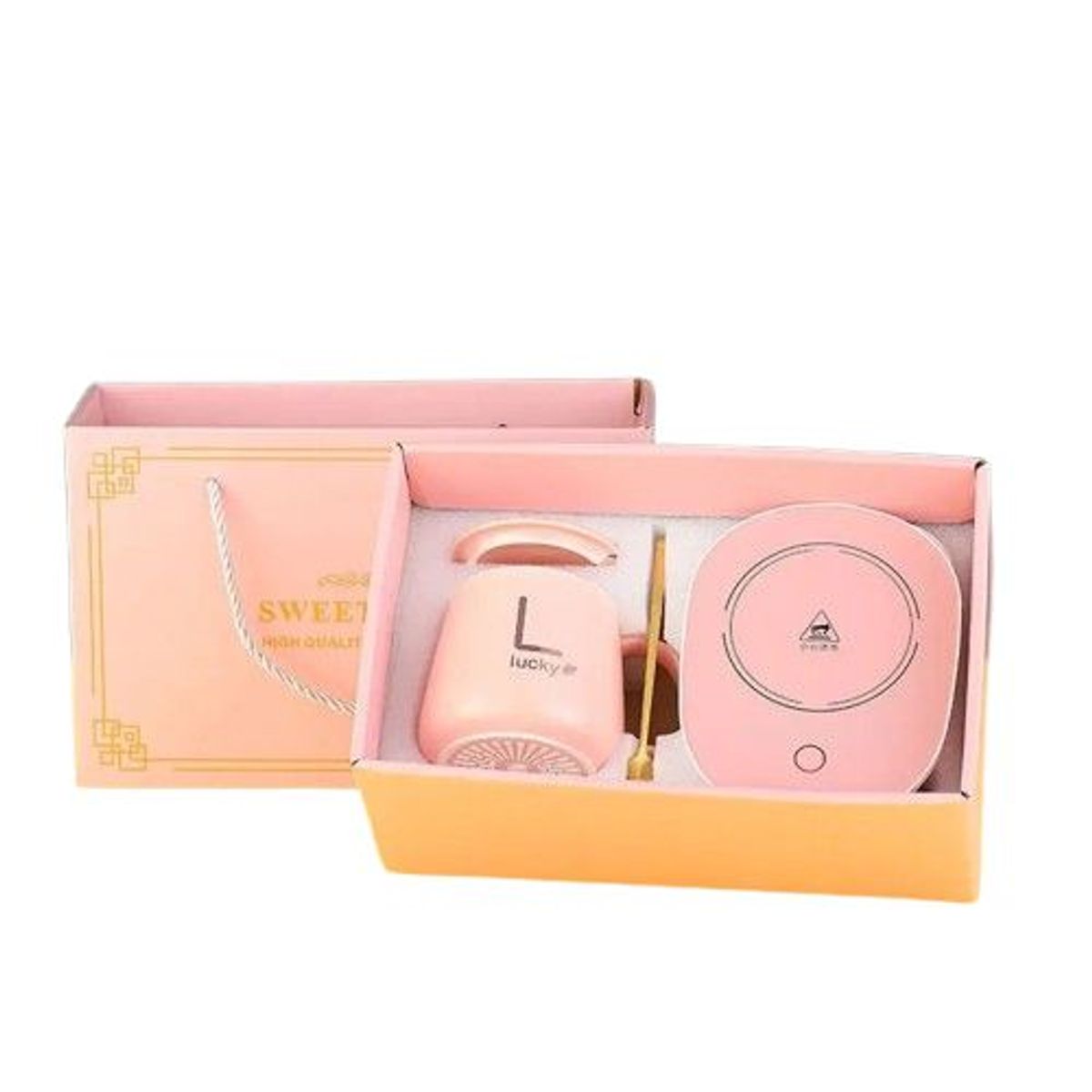 GENERICO - Taza con calentador eléctrico.