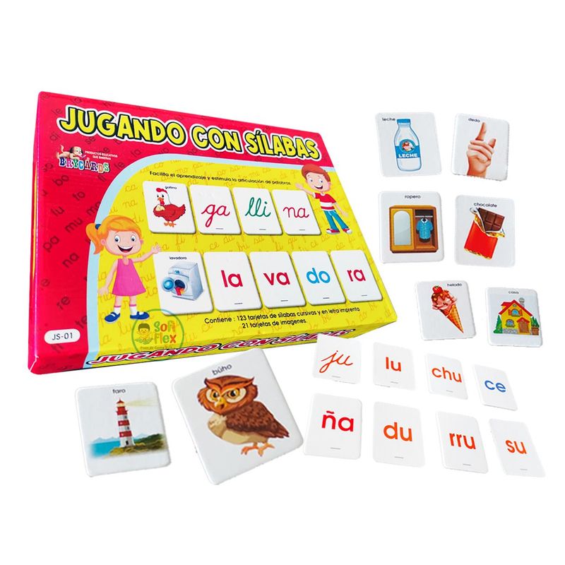 GENERICO - JUGANDO CON SILABAS APRENDIENDO A LEER Y ESCRIBIR