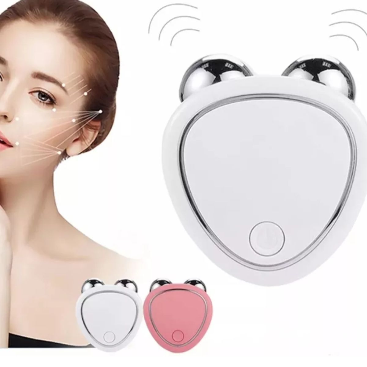 GENERICO - Masajeador Facial MIcrocorriente Rejuvenecimiento y Antiarrugas