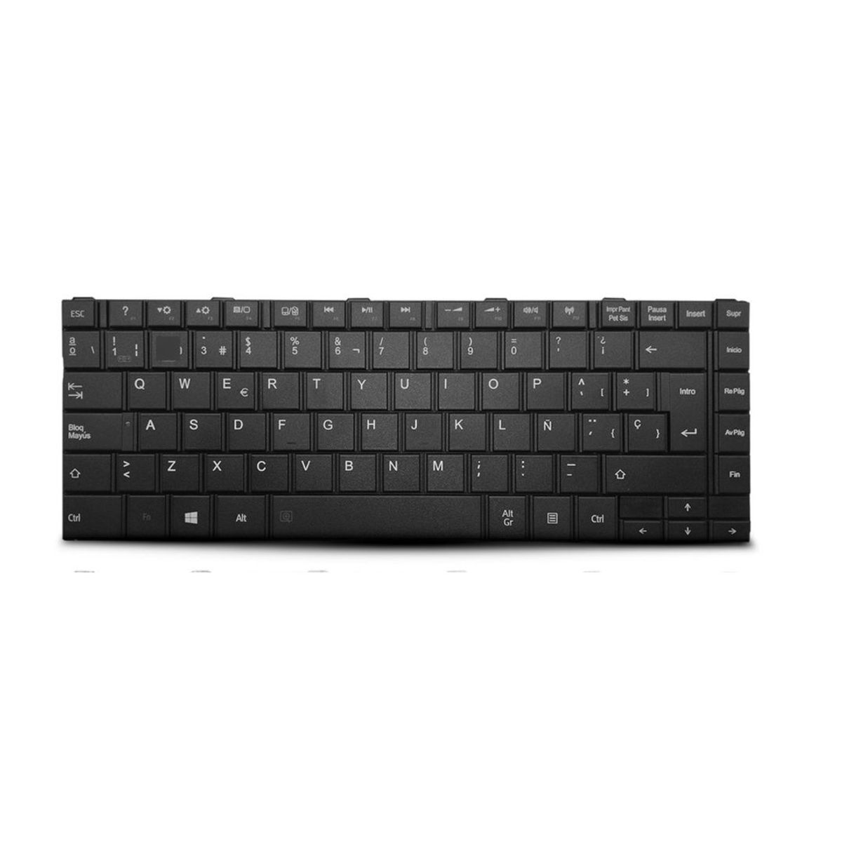 GENERICO - Teclado para Laptop Toshiba SATELITE L800 L805 L830 L830 L835