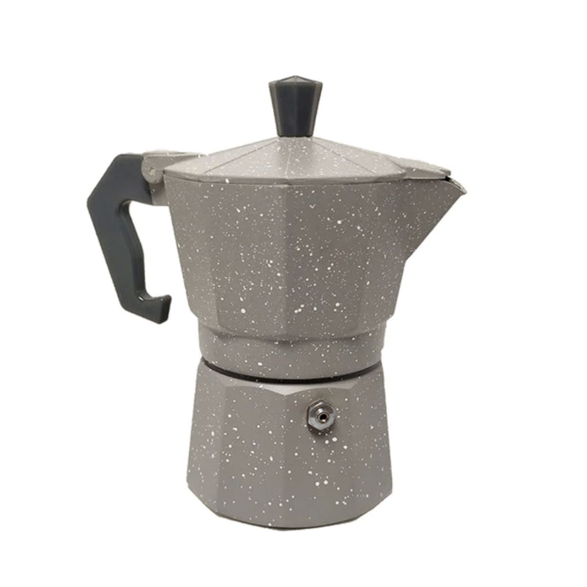 PENTHA - Cafetera Moka Italiana Espresso De 3 Tazas - 150ml Color Gris